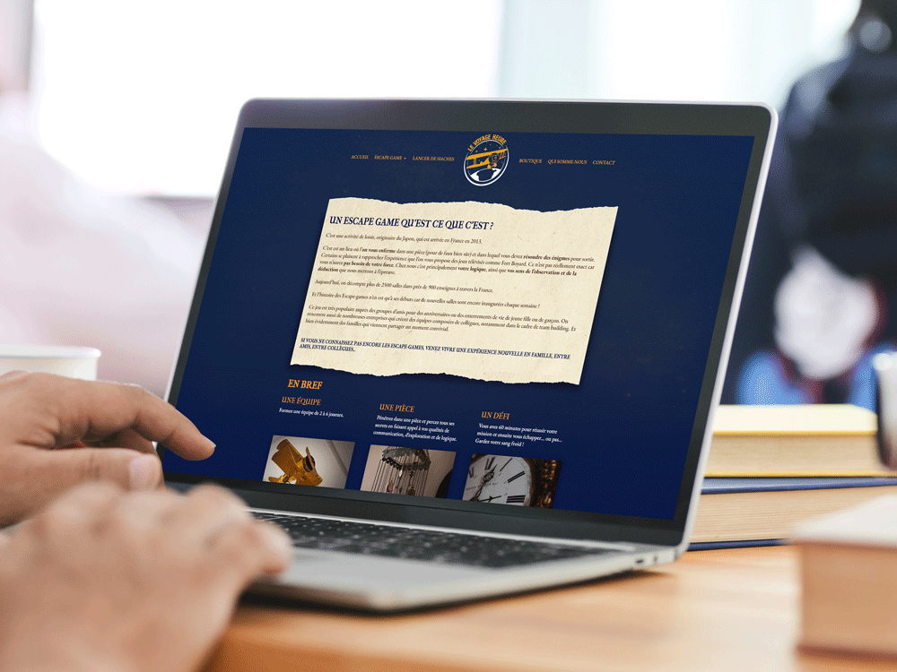 Webdesign et Identité Visuelle – Le Voyage Heure